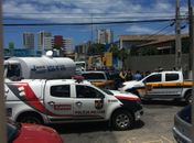 Oficial da PM tentou fugir do BPTran e colidiu com veículos