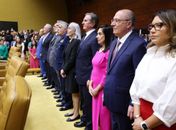 Mesmo condenado pelo STF, Collor comparece à posse de Flávio Dino