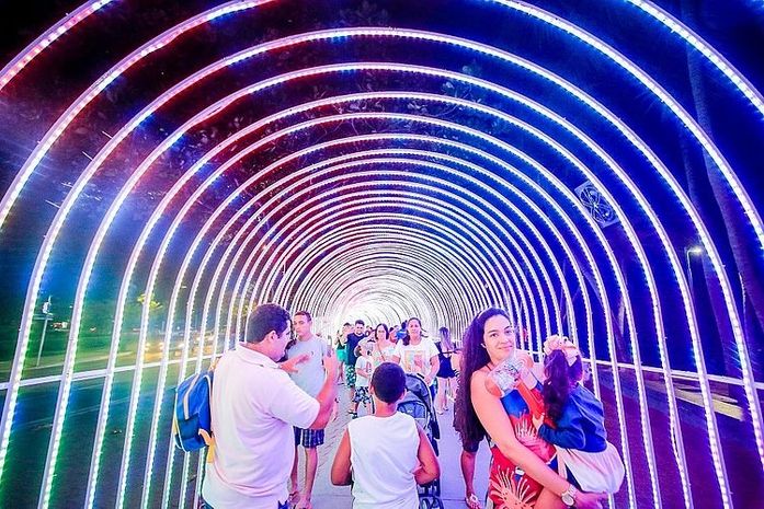 Natal dos Folguedos traz espetáculo de projeção mapeada