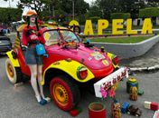 Veja o Fusca de 55 anos, que virou celebridade turística no Vale do Paraíba alagoano 