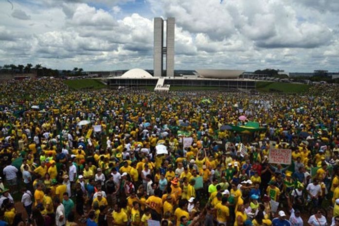 Protesto em Brasília