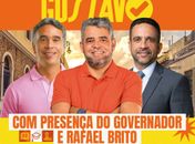 Lançamento da candidatura de Gustavo Pessoa a vereador será nessa quarta (21), no Jaraguá