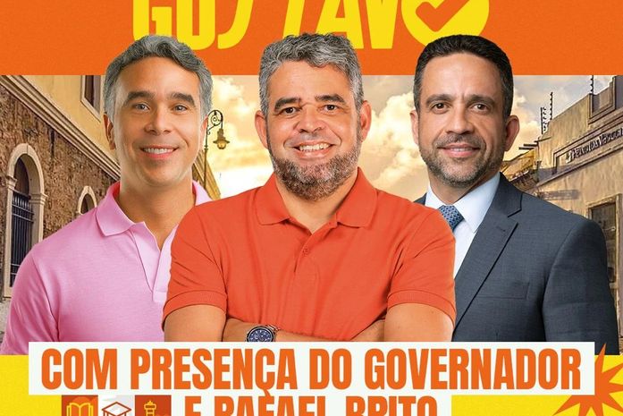 Lançamento da candidatura de Gustavo Pessoa a vereador será nessa quarta (21), no Jaraguá