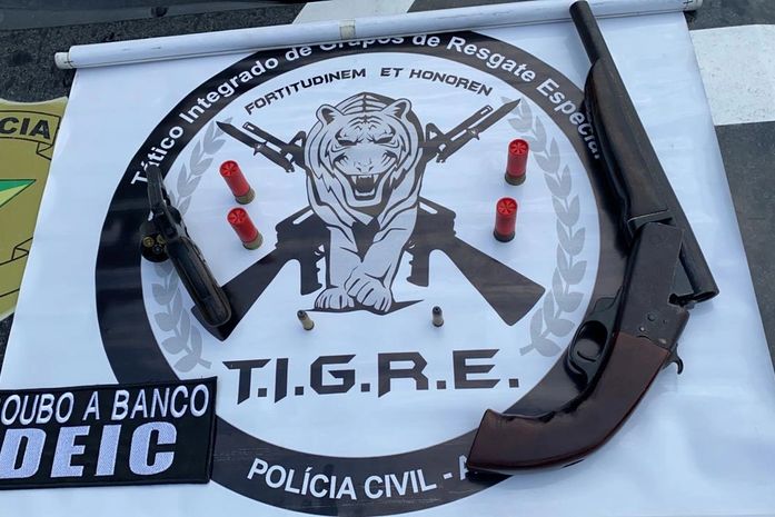 Armas apreendidas