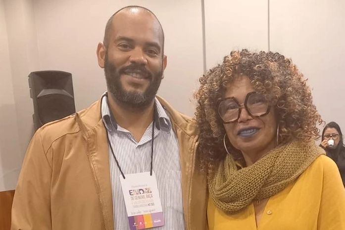 Essa ativista conheceu Marcelo, neto da pensadora feminista, Lélia Gonzalez. Que tudo!