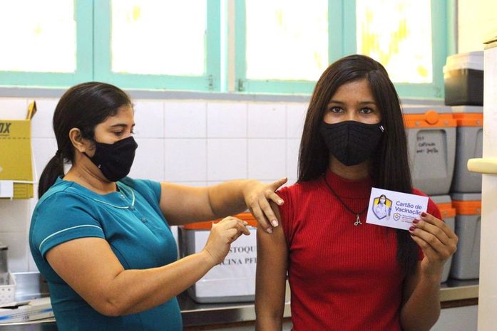 Traipu avança na vacinação contra Covid-19 e se torna um dos municípios mais adiantados de Alagoas, imunizando adolescentes a partir de 12 anos