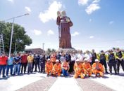 Prefeita Tia Júlia supervisiona preparativos para a Romaria de Frei Damião, que acontece entre 7 e 9 de novembro
