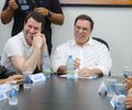 Prefeito Luciano e deputado Daniel Barbosa anunciam construção de complexo educacional e entregam veículos a instituições e Secretaria de Saúde de Arapiraca
