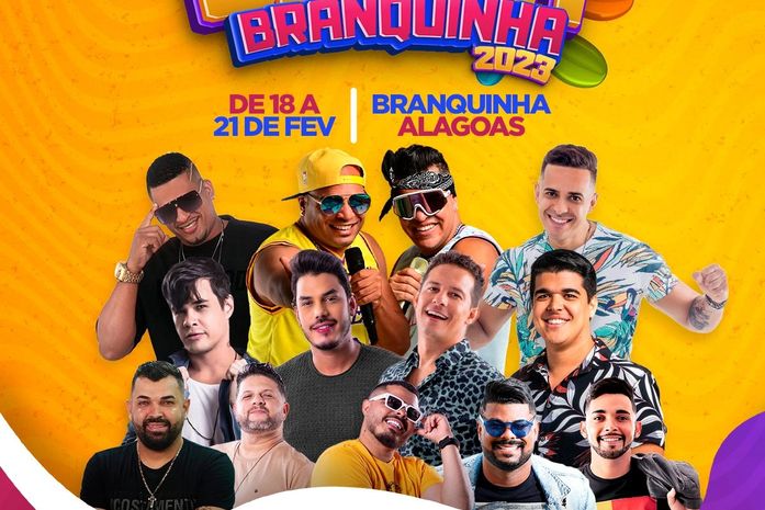 Carna Branquinha contará com muita música, frevo e animação para os foliões