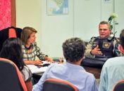 Ações preventivas e de extensão comunitária foram debatidas na reunião.