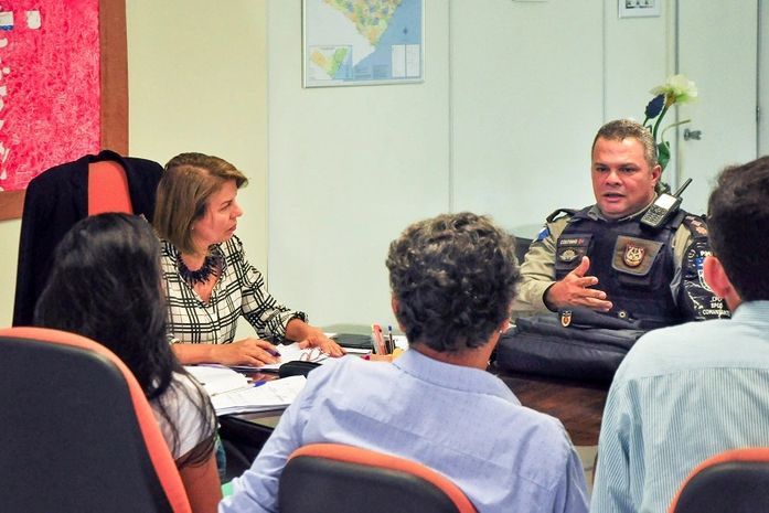 Ações preventivas e de extensão comunitária foram debatidas na reunião.