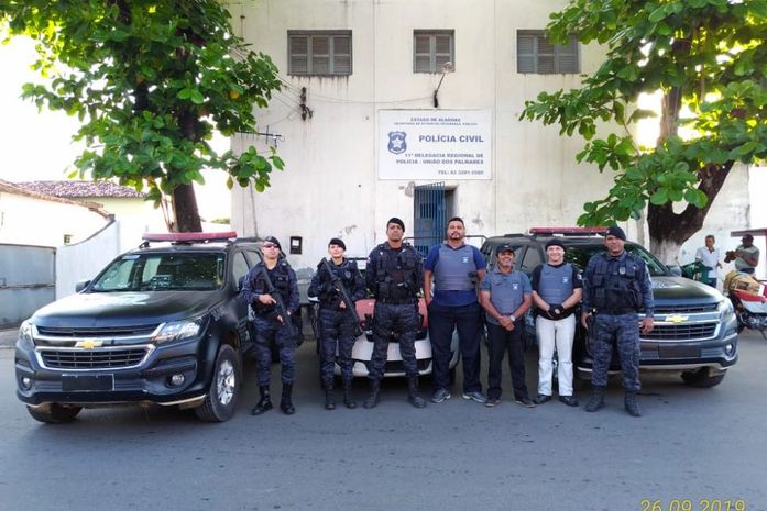 Polícia realiza operação em União dos Palmares e apreende suspeitos