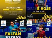 Maceió recebe grandes nomes do tênis de mesa e atletas de todo o Brasil para semana dedicada à modalidade