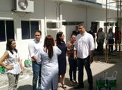 Governador Renan Filho visitou maternidade Santa Mônica 