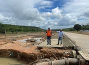 Prefeitura de Branquinha inicia ações de recuperação do município após enchente