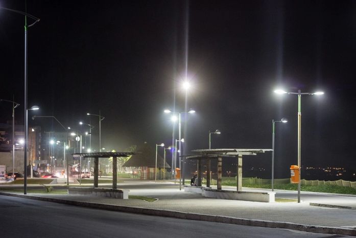 Iluminação pública em Maceió