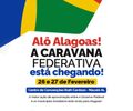 Equipes municipais podem se inscrever para a Caravana Federativa que acontece na próxima semana em Alagoas