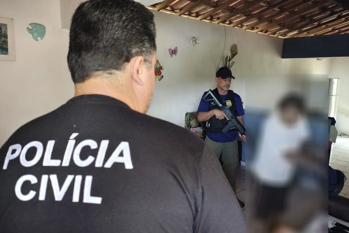 Servidor público que estuprou a própria filha de 10 anos e a amiga dela é preso em Água Branca