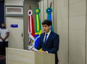 Gerônimo Barbosa toma posse na Câmara Municipal de Maceió por 120 dias
