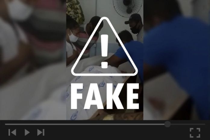 É fake que pessoa com Covid tenha sido sepultada viva em SP, como diz vídeo