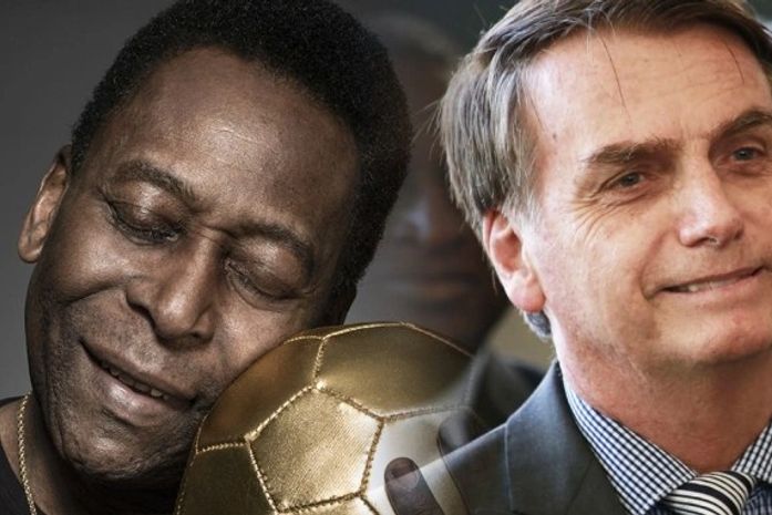 Pelé diz que Seu Jair foi uma excelente escolha para o Brasil.