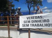 Após quase dez dias de protesto, Hospital Veredas inicia pagamentos pendentes

