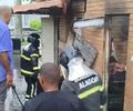 Incêndio atinge quiosque na Praça da Matriz e mobiliza moradores em São Miguel dos Campos