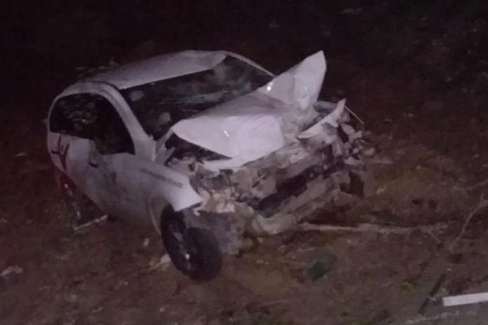 Acidente de carro na AL-220