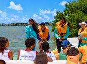 Semana da Água do IMA encerra programação com atividade no barco-escola