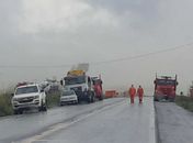 Rodovia estava interditada desde a manhã  desta segunda-feira (8).