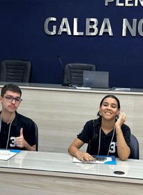 Estudantes participam de gincana educativa na Câmara Municipal de Maceió
