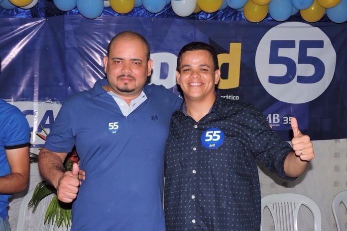 Antônio Eugênio (PPS) e Fabrício Faustino (PSD)