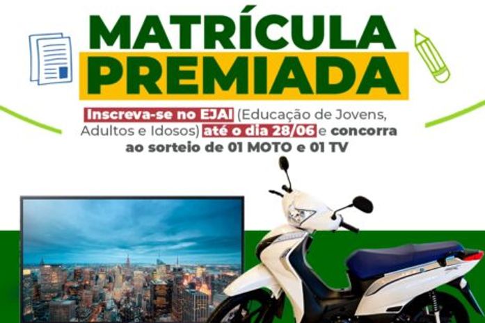 Prefeitura de Piaçabuçu e Secretaria de Educação lançam a campanha “Matrícula Premiada” para a Educação de Jovens, Adultos e Idosos (EJAI)