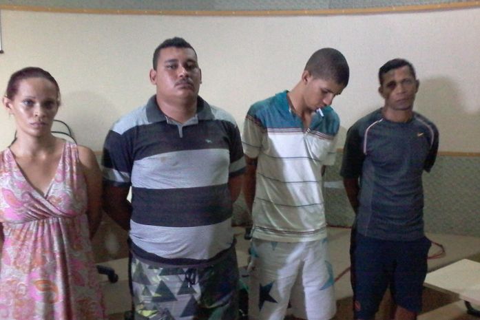 Quadrilha foi apresentada em entrevista coletiva