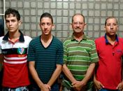 Presos suspeitos de integrar quadrilha em Boca da Mata, segundo a polícia