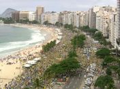 Manifestação no Rio de Janeiro