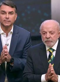 Com quase 60% da apuração, Lula vira a disputa presidencial contra Flávio Bolsonaro