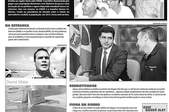 Coluna Labafero publicada na Edição 99 do CadaMinuto Press