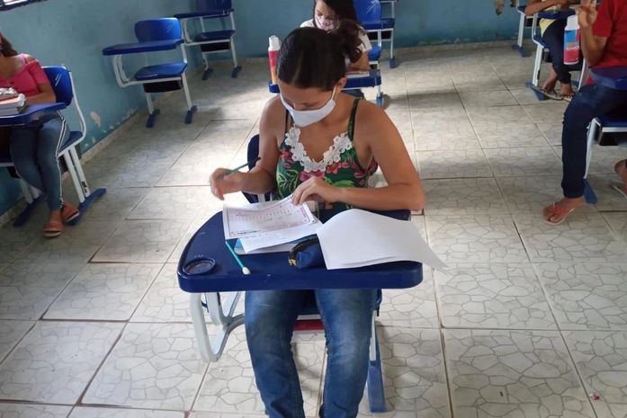 Educação de Branquinha aplica provas da primeira fase da 16ª Olimpíada Brasileira de Matemática