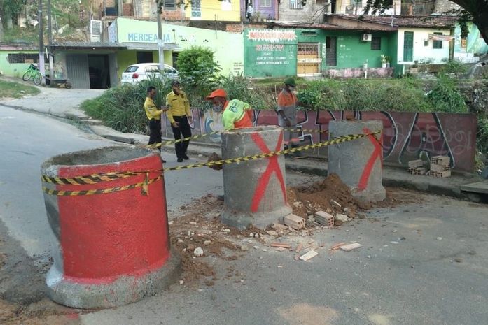 Previsão de término das obras é de 10 dias