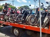 Batalhão de Trânsito de Alagoas apreende 16 motocicletas