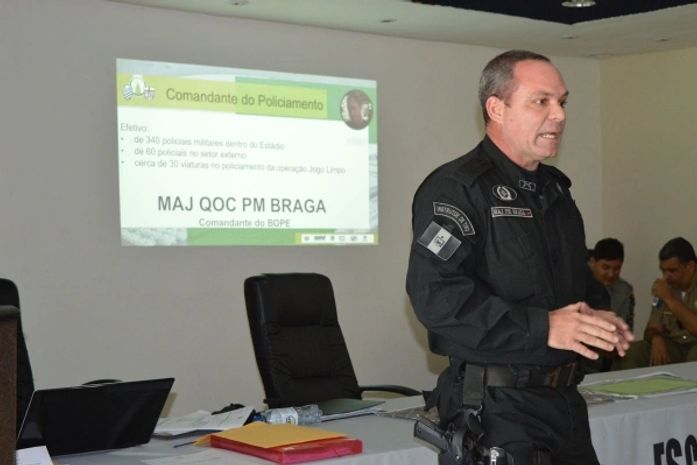 Cerca 600 policiais militares garantem a segurança do clássico entre CSA e CRB