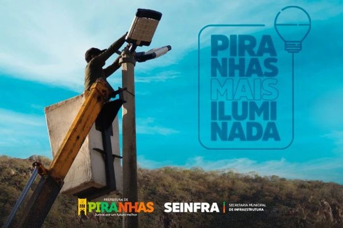 Prefeitura de Piranhas projeta economia de R$ 180 mil no consumo de energia elétrica
