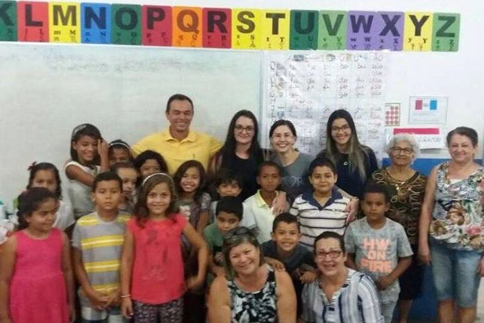 Alunos da rede municipal de ensino comemoram o Dia das Crianças em Anadia