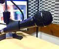 Microfone de rádio