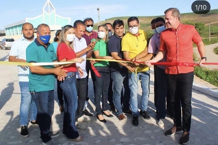 Fernanda Cavalcante entrega mais um conjunto de obras para o povo de São Luís do Quitunde