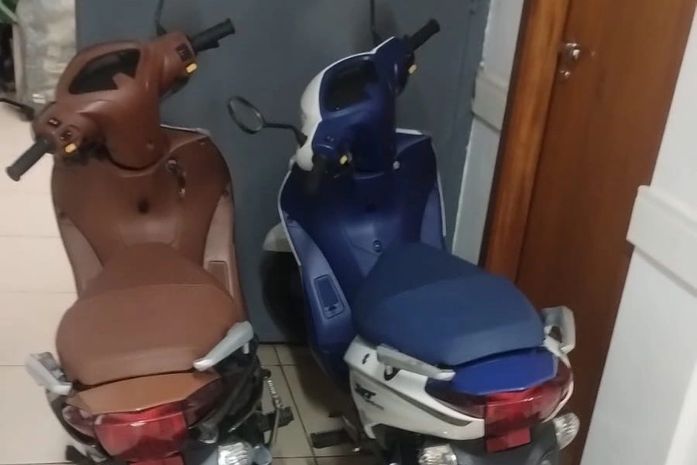 Dupla de quadrilha que furtava motos na orla de Maceió são presos; Seis motocicletas foram apreendidas