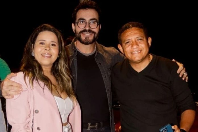 Prefeito Júlio Cezar acompanha padre Fábio de Melo em visita aos santuários Cristo Redentor e Mãe do Amparo