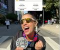Alagoana Rapha Lins completa a Maratona de Chicago em 3h22min24s e leva o nome de Alagoas ao pódio da superação