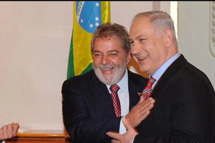 Lula e Netanyahu